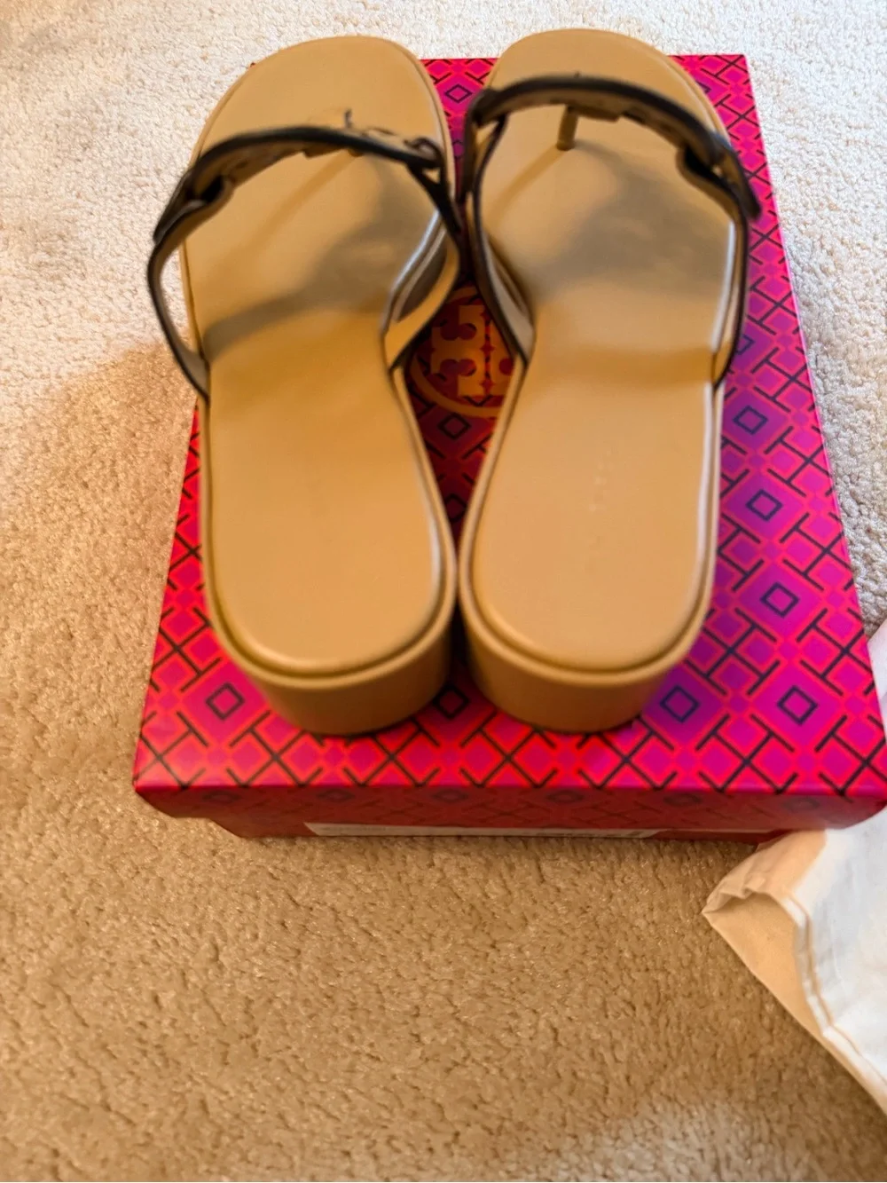 Tory Burch Miller Wedge Sandals 25mm - Size 9
